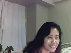 chinês masturbação maduro jogando Webcam