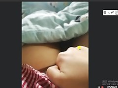 zuigeling brunette Chinese klas schattig masturbatie