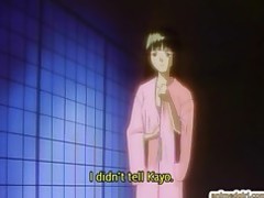 anime grote pik schattig warm Japans buitenshuis