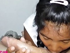 cumshot डीप थ्रोट सींग का बना हुआ मौखिक किशोर