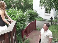 Cash Fuck Old and Young Outdoor Seduced Slender